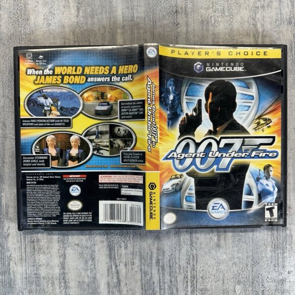 007 Nightfire Nintendo GameCube 2002, Complete in Box, Tested and Working - Picture 4 of 4